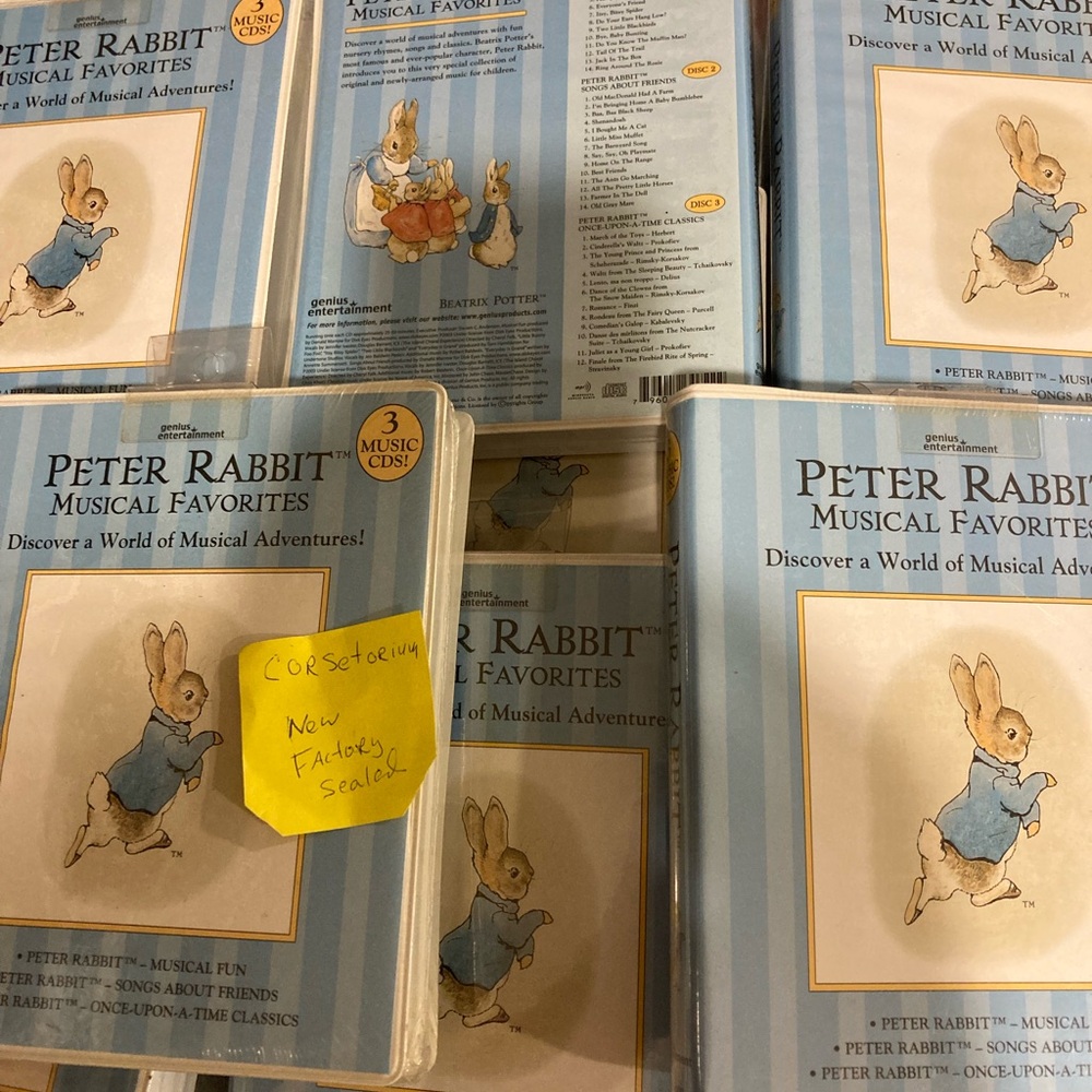 Peter Rabbit Musical Favorites CD Set